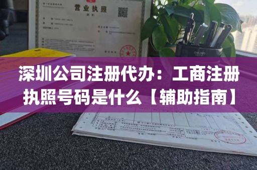 深圳公司注册代办：工商注册执照号码是什么【辅助指南】
